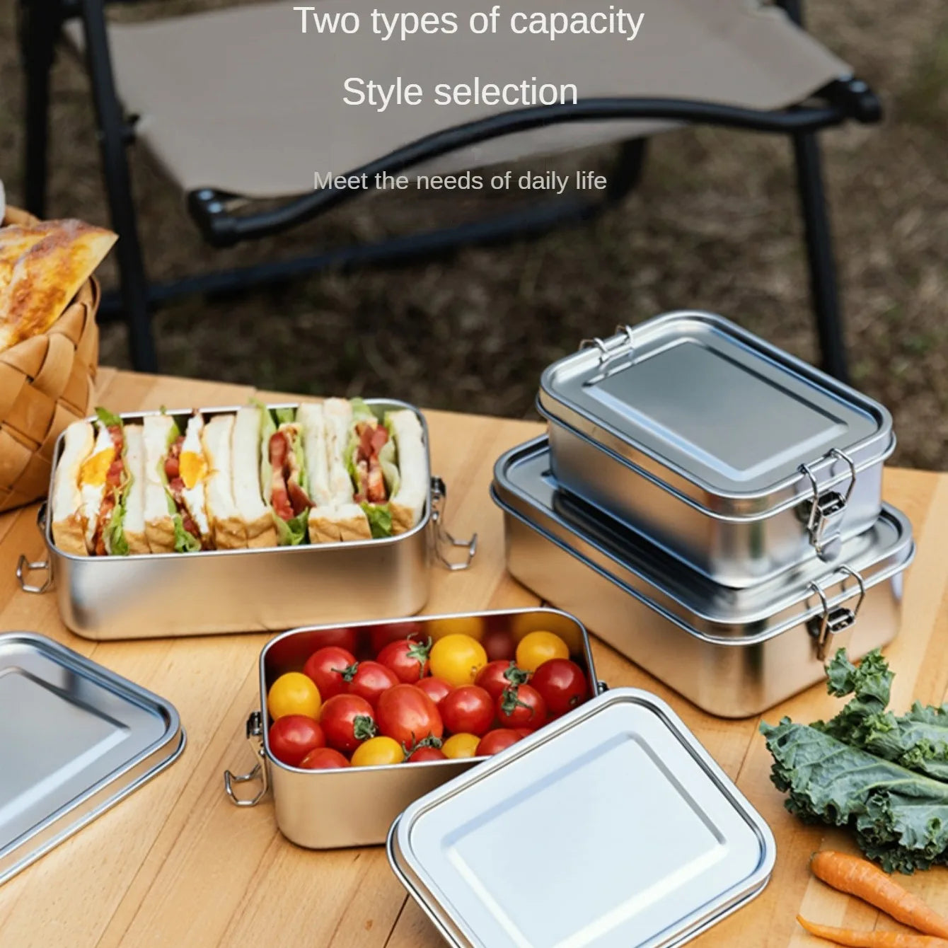 Nutra Bento Stainless-Steel Canteen Bento Lunch Box