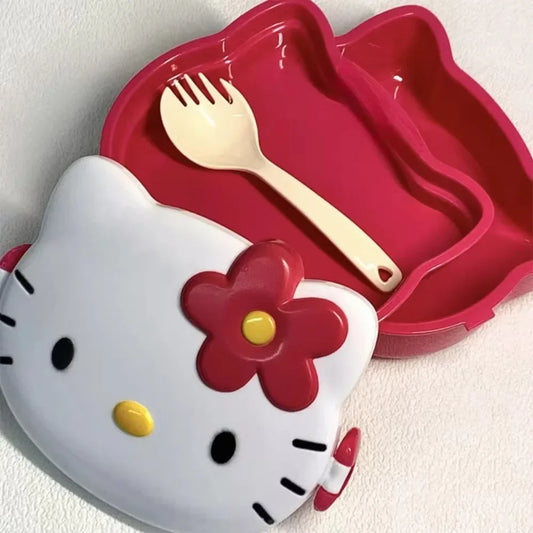Hello Kitty Double-Layered Bento Lunch Box