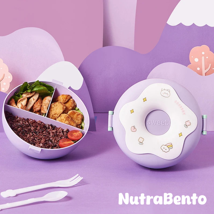 NutraBento Donut Bento Lunch Box